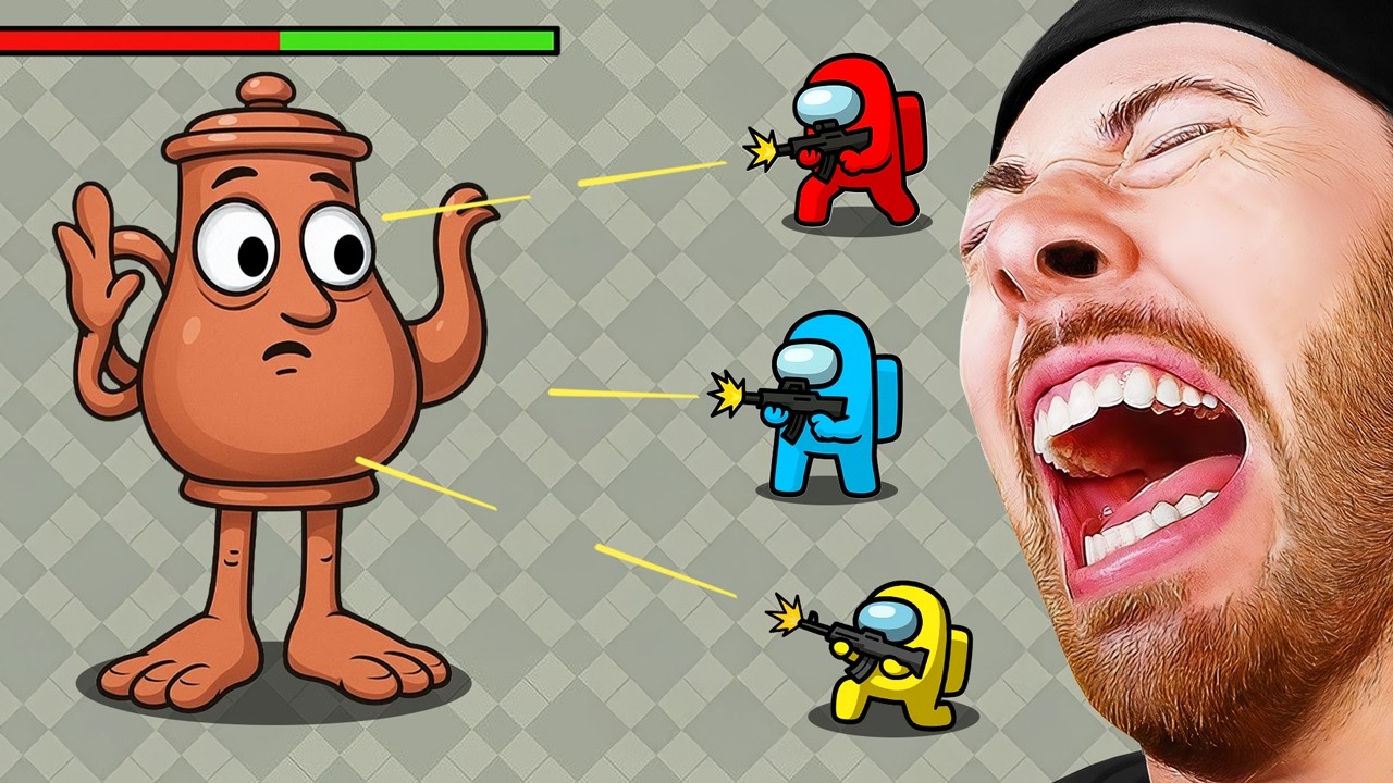 FUNNIEST Mini Crewmate VS Italian BRAINROT?! (Among Us)