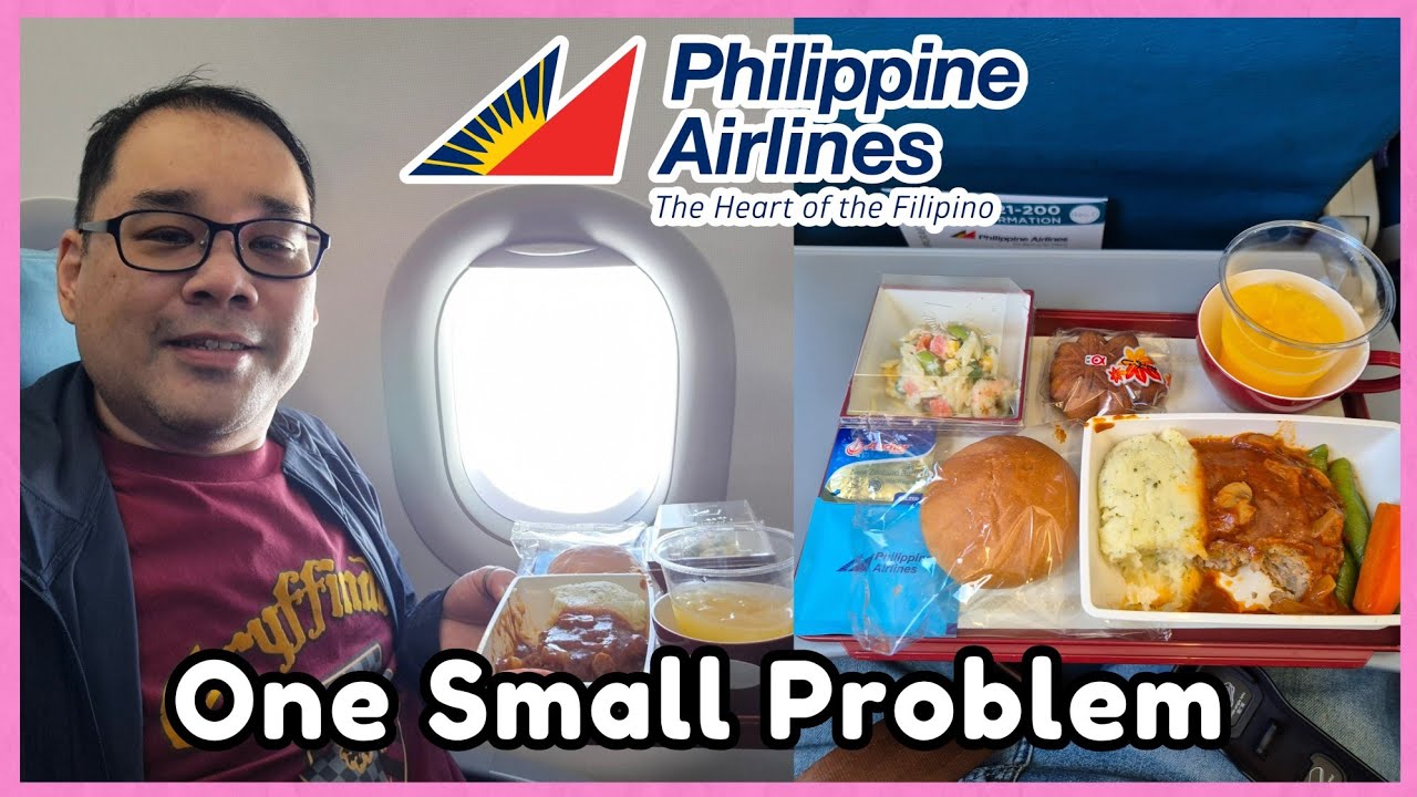 Старый самолет A321 Philippine Airlines из Токио, Нарита в Манилу