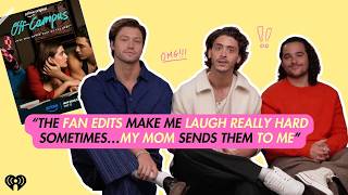 “Off Campus” Cast REACTS to FAN edits, best friend non-negotiables & casting process!