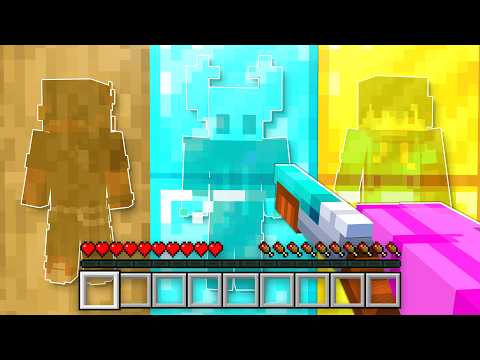 We played MECHA CHAMELEON in Minecraft