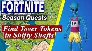 Find Tover Tokens In Shifty Shafts - Fortnite Chapter 3, Season 3 Snap Quest