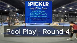 Experience Plus Explosiveness 🔥 | Split Age Women’s Doubles Moneyball | Pool Play Round 4