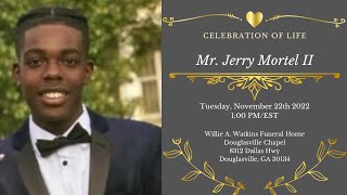 Celebration of Life for Mr. Jerry Mortel II