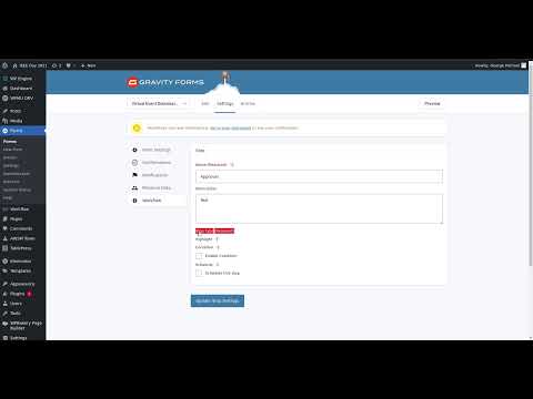 Cannot select "Step Type" on Gravity Forms while creating a new workflow step.