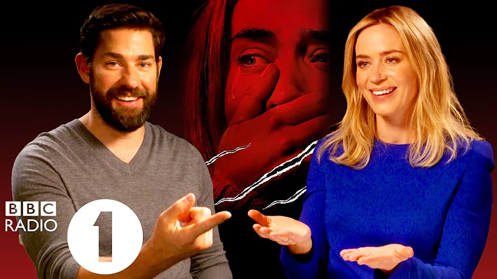 "Don't fart!" John Krasinski and Emily Blunt on wh...