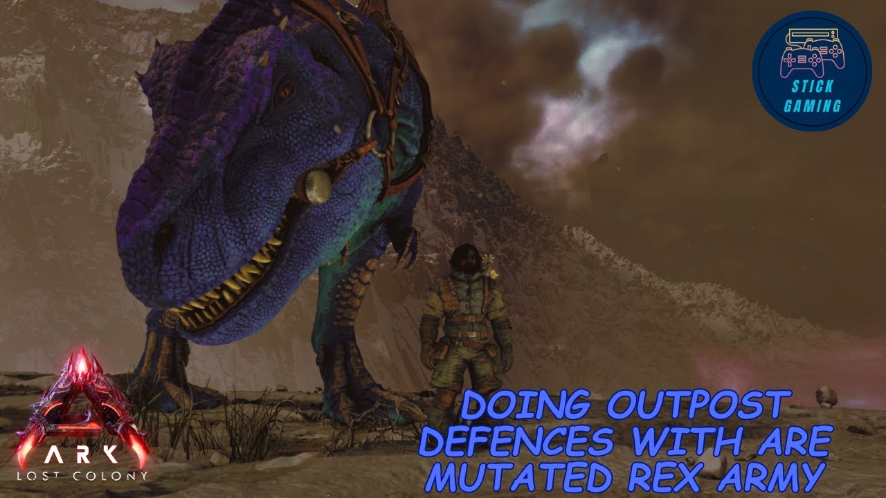 Rex Army vs Defensive Outposts! | Beta, Gamma & Alpha Attempts | ARK ...