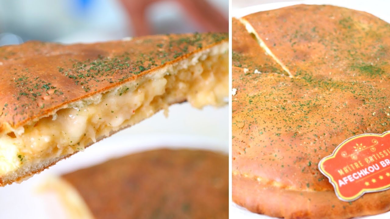 الفطيرة الكورية الشهية لوجبة عشاء خفيفة 😍😋  فطائر البطاطس الإقتصادية جربوها والله ماتندمو