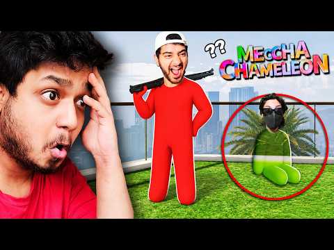 Funniest Meccha Chameleon in GTA 5 Map (200IQ Hide Spot)