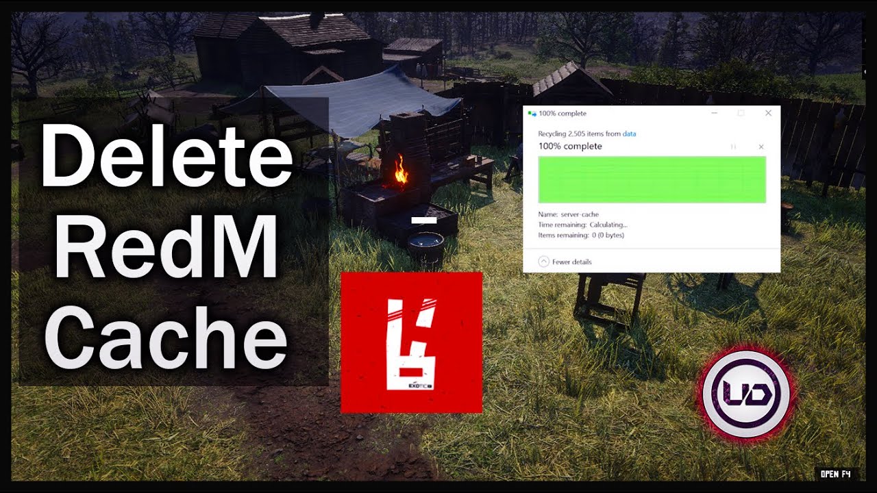 How To Clear/Delete RedM Cache YouTube