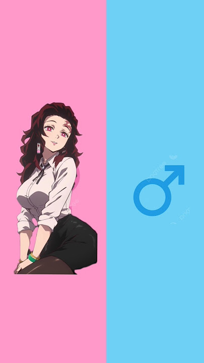 Demon Slayer charecters gender swap part 1 #anime #demonslayer #naruto #nezuko #tanjiro #kakashi