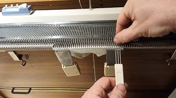 Knitting Machines for Beginners: Part 5 - Increasing Stitches