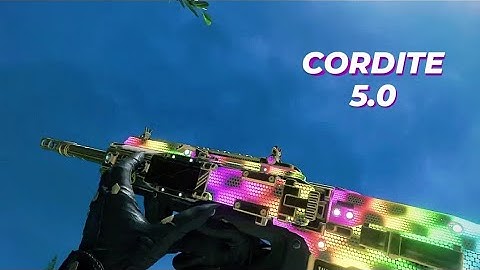 CORDITE 5.0 🤯 | *BEST* CORDITE CLASS SETUP in BO4