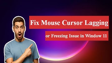 Fix Mouse Cursor Lagging Or Freezing Issue In Windows 10/11 #mouse lag in windows 11