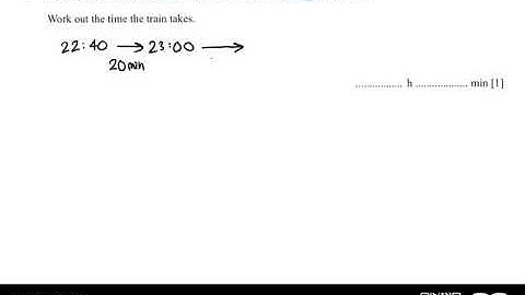 [Question 1] IGCSE Mathematics Paper 2 Specimen 2020 Solutions 0580/02/SP/20