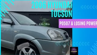 2006 Hyundai Tucson Losing Power While Driving With A P0507 DTC. Almost Ate My Lunch