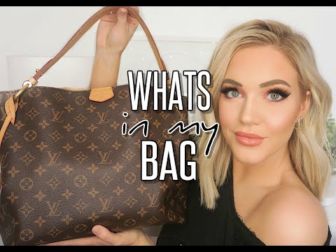 WHAT'S IN MY BAG  LOUIS VUITTON GRACEFUL PM 