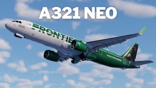 Airbus A321 NEO | KLAS - KPDX | X-Plane 12