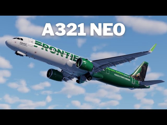 Airbus A321 NEO | KLAS - KPDX | X-Plane 12 - YouTube