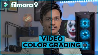 Color Grading in Filmora 9 Video Editing Software