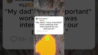 Parrot Zoom-Bombs Dad’s Work Meeting! || #funnybirds #workfails #minelaughs