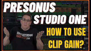 PRESONUS STUDIO ONE | How-To Use Clip Gain