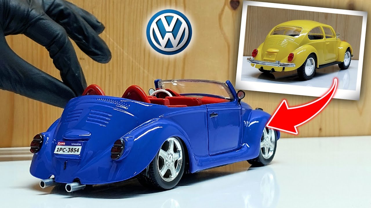 Volkswagen Beetle to Custom Roadster conversion