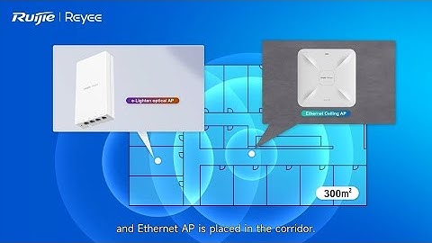 Test of seamless roaming between Ethernet & e-Lighten APs