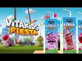 Nouveau VITAKIDS FIESTA Jus De Fruits Et Bonbons 
