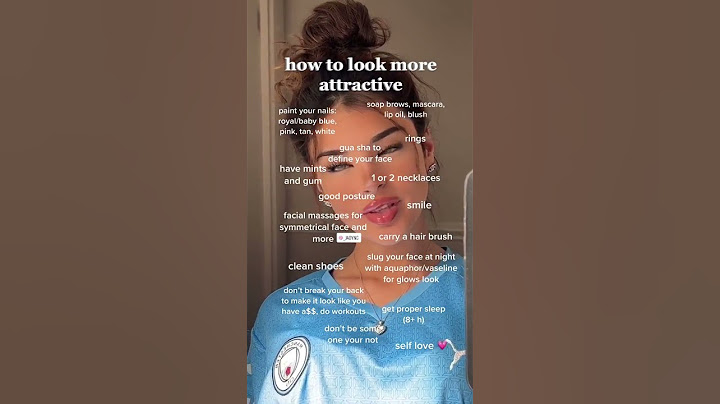 how to look more attractive