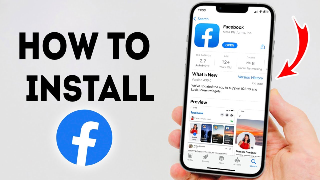 How to install Facebook - Apple Community