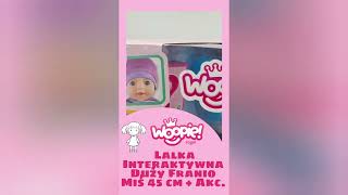Woopie Royal Lalka Interaktywna Duży Franio Miś 45 Cm Akc.