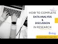 How to Write Data Analysis &amp; Discussion Chapter: With 4 key areas! Simply explained (Sinhala|සිංහල).