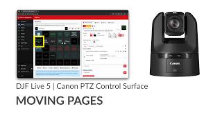 DJF5 Canon PTZ - Reorganize Your Companion Pages