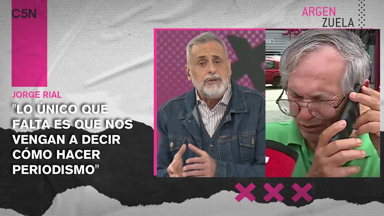 JORGE RIAL le respondió a PERIODISTAS que pusieron en duda la ENTREVISTA con el TAXISTA que LLORÓ
