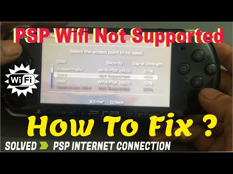 PSP WIFI NOT SUPPORTED FIX , psp  wifi network not supported, psp connect to wifi , #PSP #PSPwifi