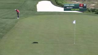 Chris Kirk makes birdie bomb to cap off round at RBC Heritage