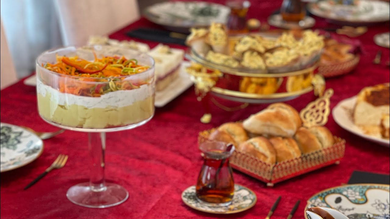 5 Çayı İkramlıkları Gün Masamı Nasıl Hazırladım Neler Yaptım 6 çeşit Tarif