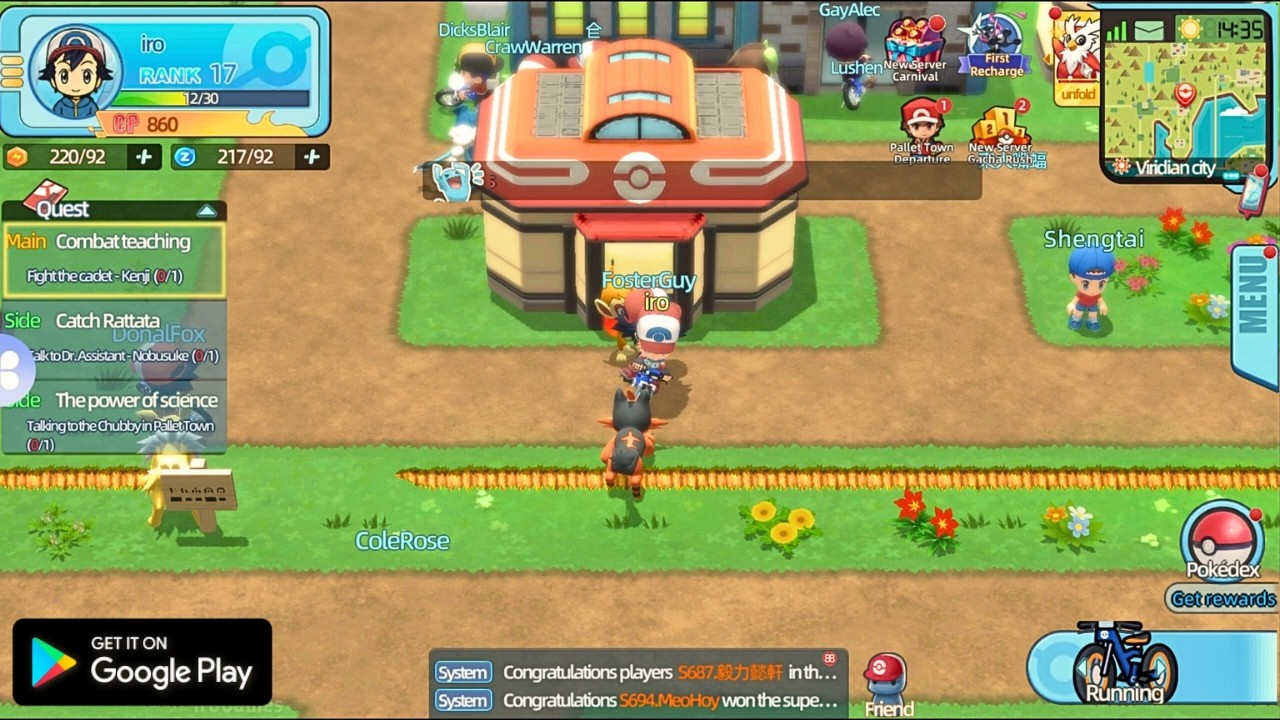 Pet Champion Gameplay | Pokemon Game (Android)