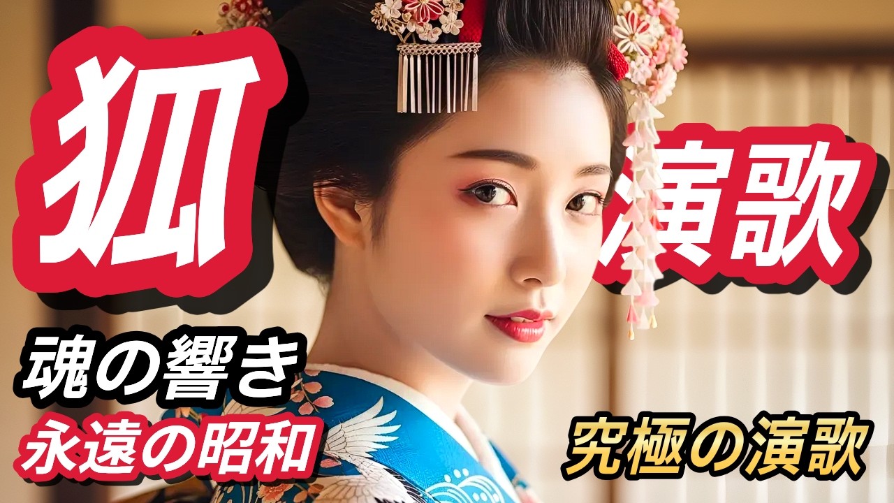 女性演歌歌手が歌う感動のバラード集｜日本のソウルメロディー💖 哀愁と情熱のオリジナル