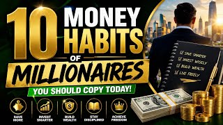 Millionaires Follow These 10 Money Habits (Do You?)#MoneyHabits #MillionaireMindset #PersonalFinance