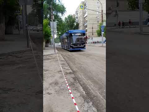 троллейбус 2360 Маршрут 2а город Саратов