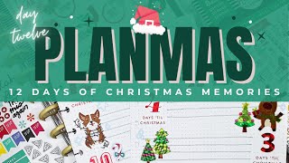 12 Days of Christmas Memories Planner Page // PLANMAS Day 12 | Plans by Rochelle