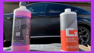 Restoring hydrophobic properties to a clogged ceramic coating!Garage therapy and Gtechniq!!