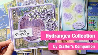 Nature's Garden Hydrangea  Collection by #crafterscompanion #hydrangea