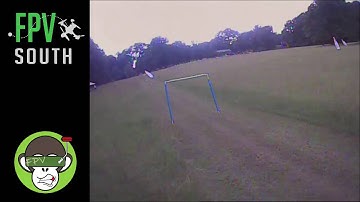 My first time on a drone race course. Diatone Crusader