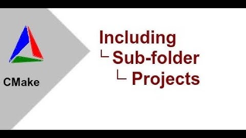 CMake: Including Sub-folder Projects [Ep 5]