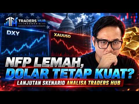 NFP Lemah, Emas Berbalik Turun! Mengapa Dolar Masih Bertahan?