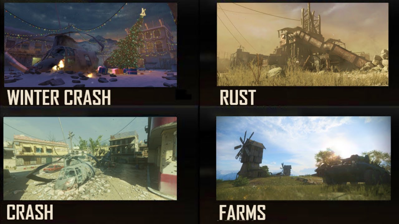 Modern Warfare Getting 40+ FREE DLC MAPS Leaked Images?! Crash & More (Modern Warfare DLC 1 Maps)