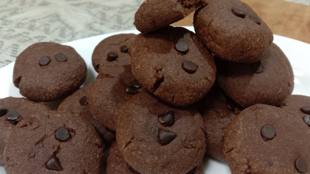 Homemade Chocolate Biscuits l Chocolate Cookies YouTube