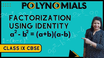 How to factorize using identity a2-b2=(a-b)(a+b)
